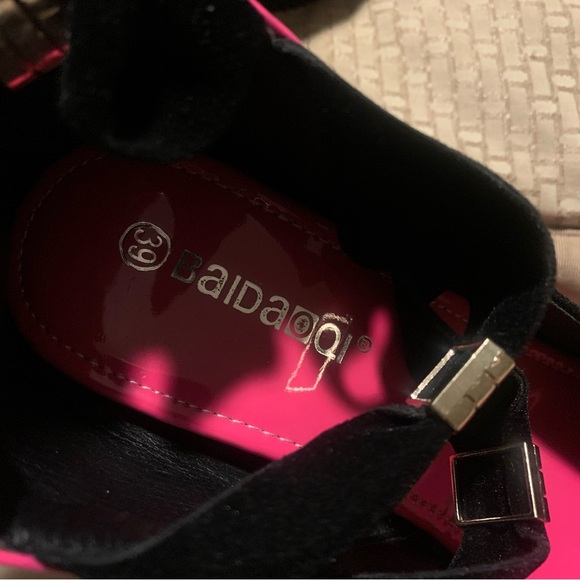 Peep Toe Platform Wedge Sandals Ankle Strap Zipper High Heels Party Shoes - Picture 10 of 10